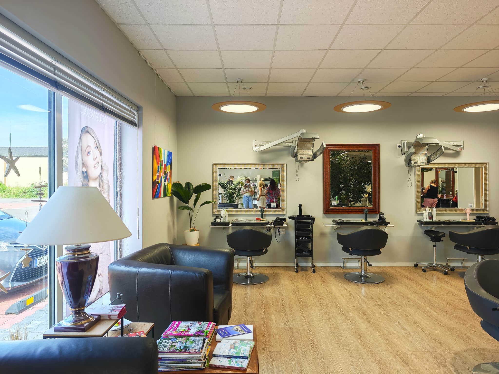 Innenansicht des Salons