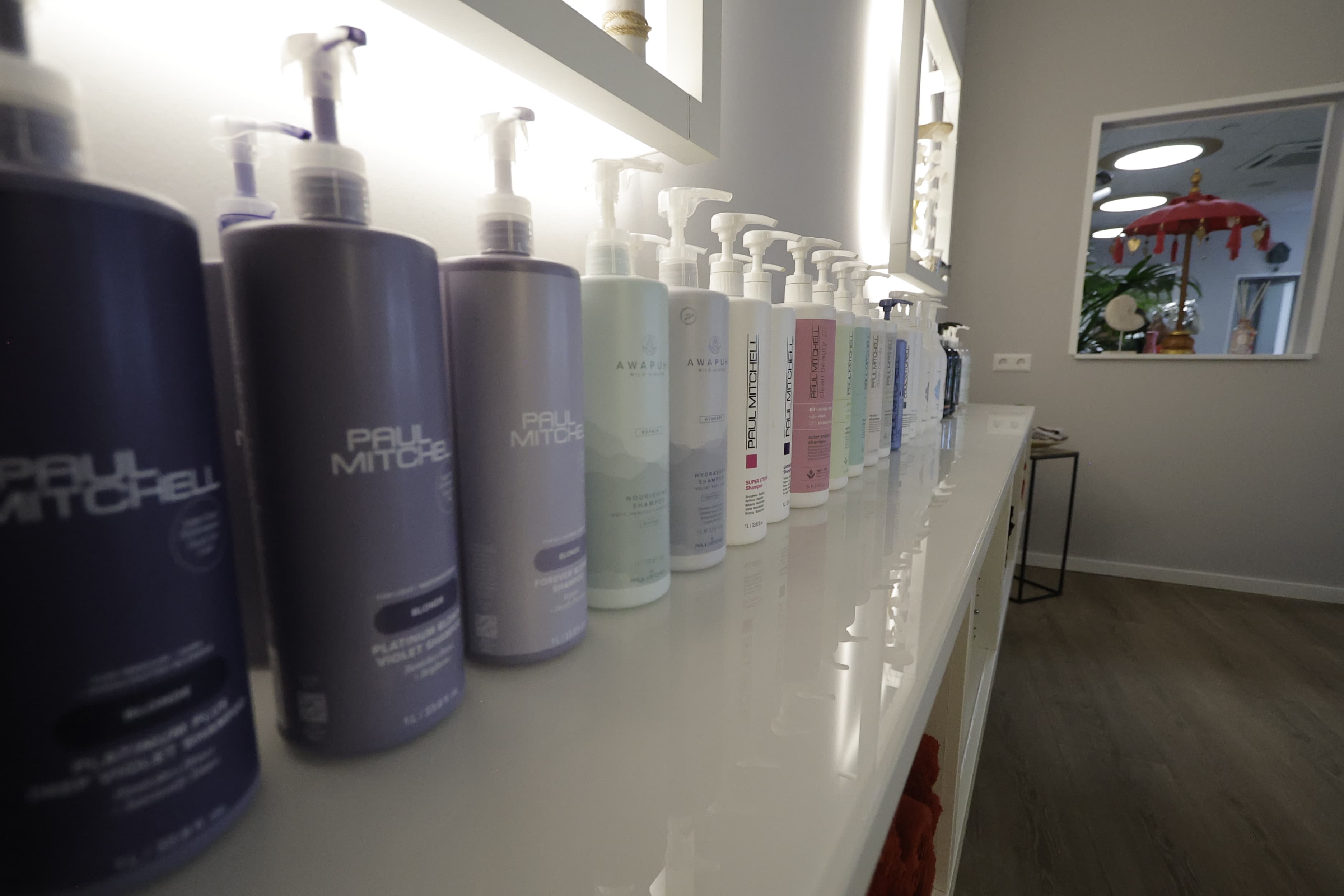 Produkte im Salon